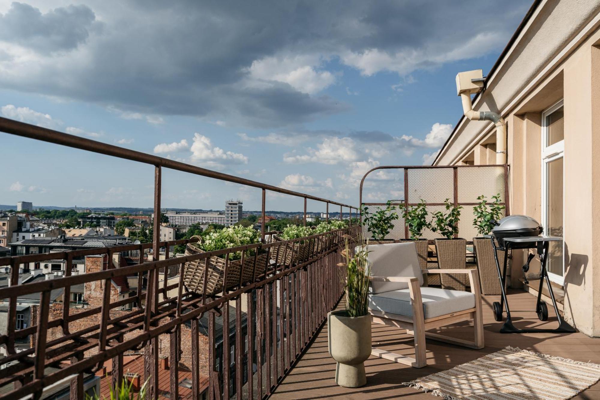 דירות קרקוב Penthouse Panorama - Loftaffair מראה חיצוני תמונה